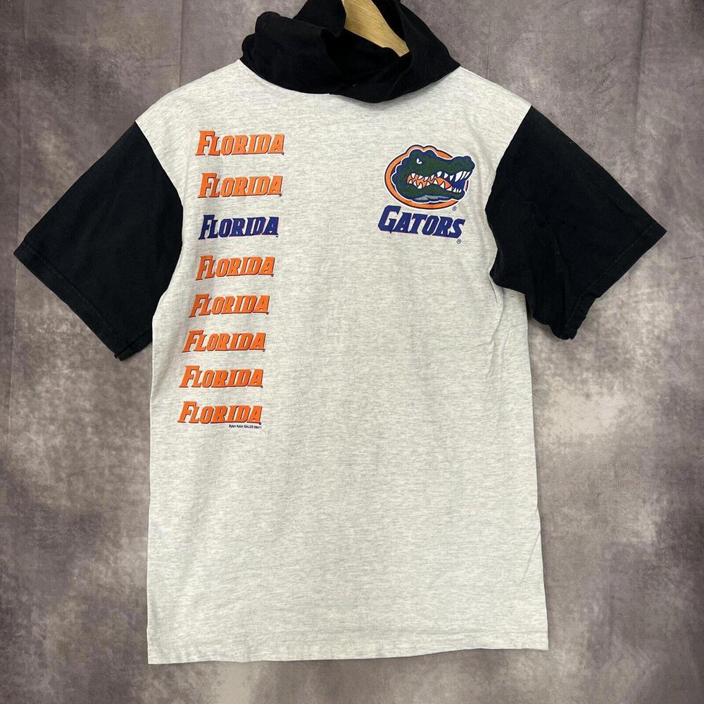 Vintage Florida‎ Gators T Shirt Adult Small Gray Sports Line Made in USA
